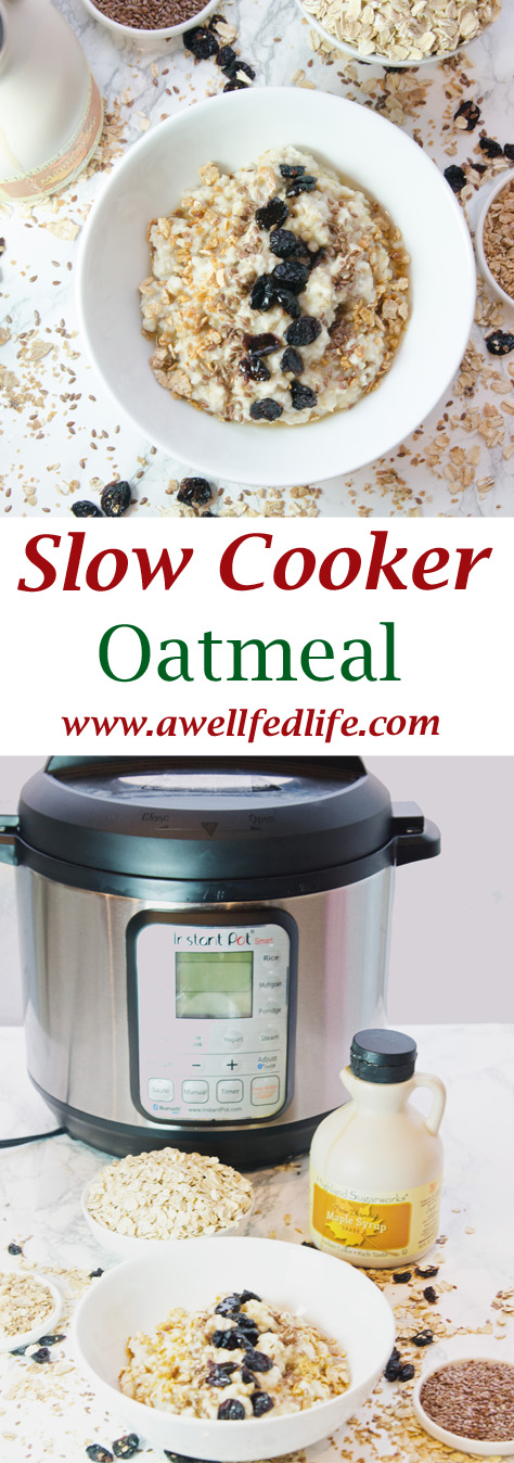 Pinterest Slow Cooker Oatmeal