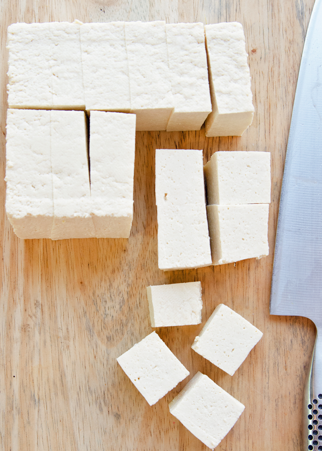 One Inch Tofu Cubes