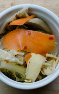 Spicy Pickled Cabbage Salad