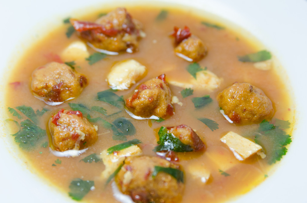 Chiplote Saffron Dumpling Soup