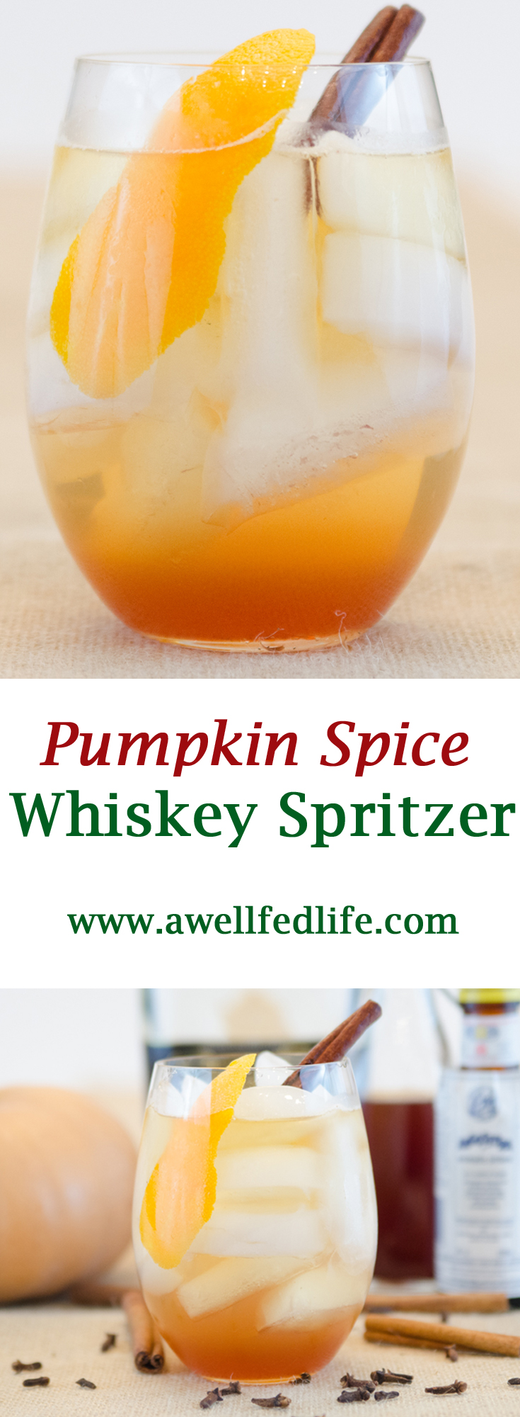 Pumpkin Spice Spritzer
