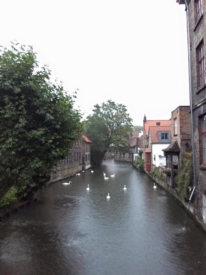 Rain in Brugge