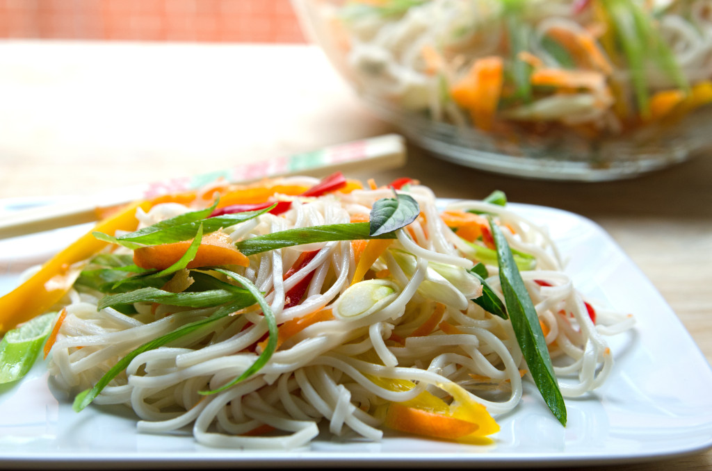 Sesame Lime Noodle Salad