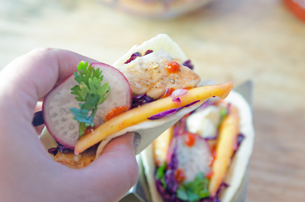 Sriracha Lime Fish Tacos