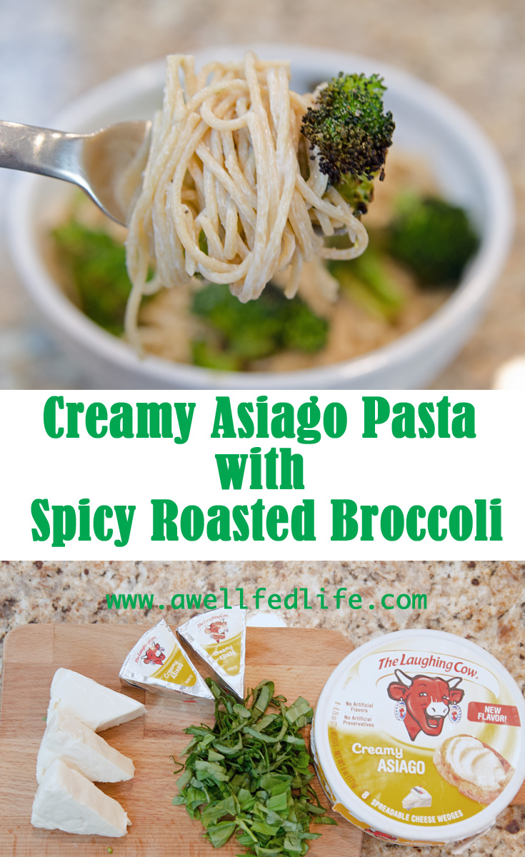 Creamy Pasta and Spicy Broccoli