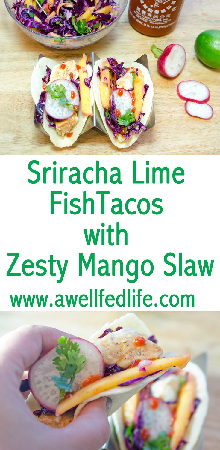 Sriracha Lime Fish Tacos