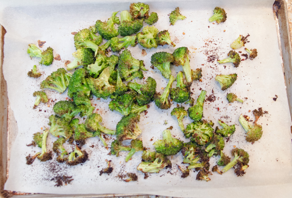 Roasted Spicy Broccoli