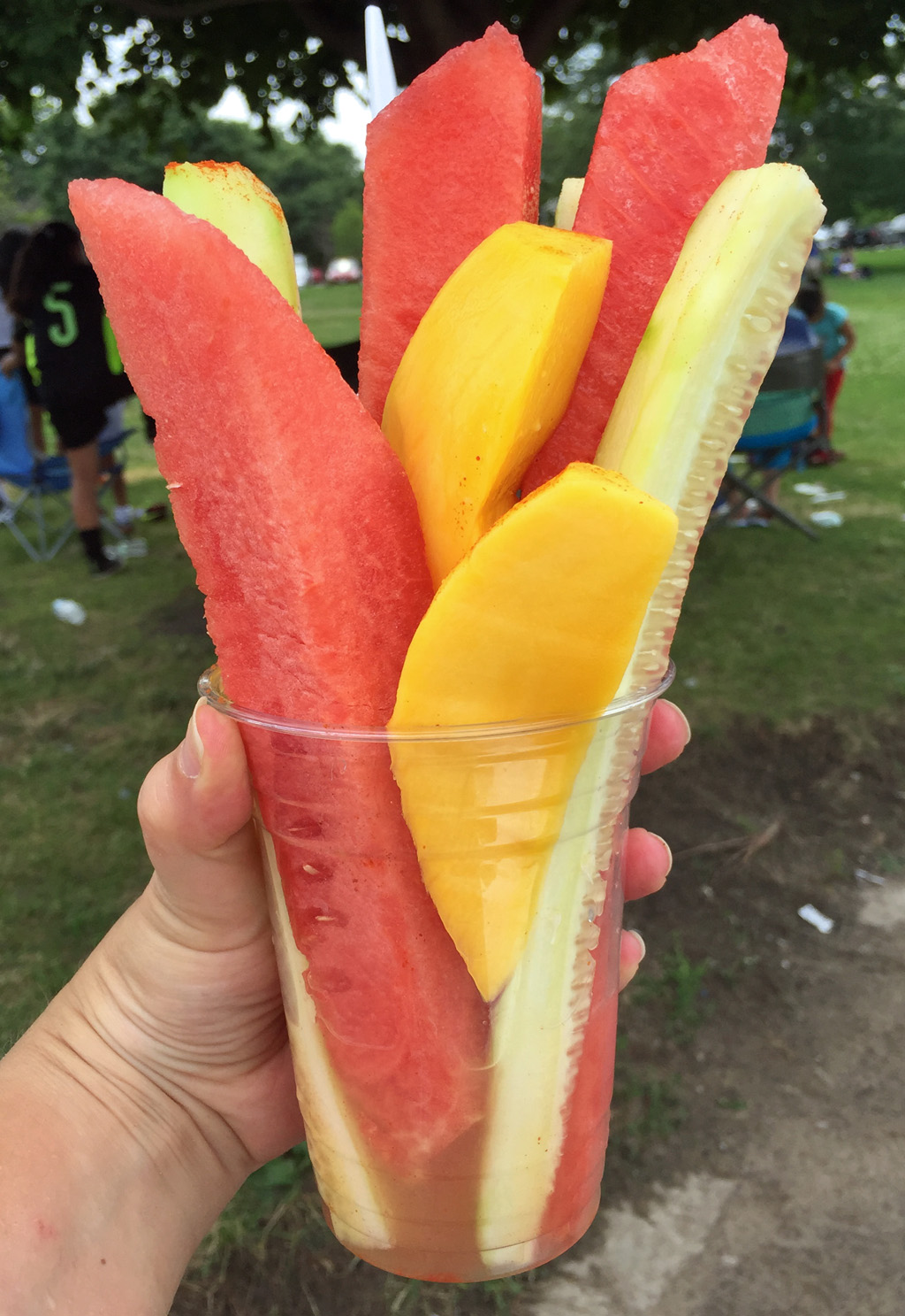 Fruit Cup on the Beach