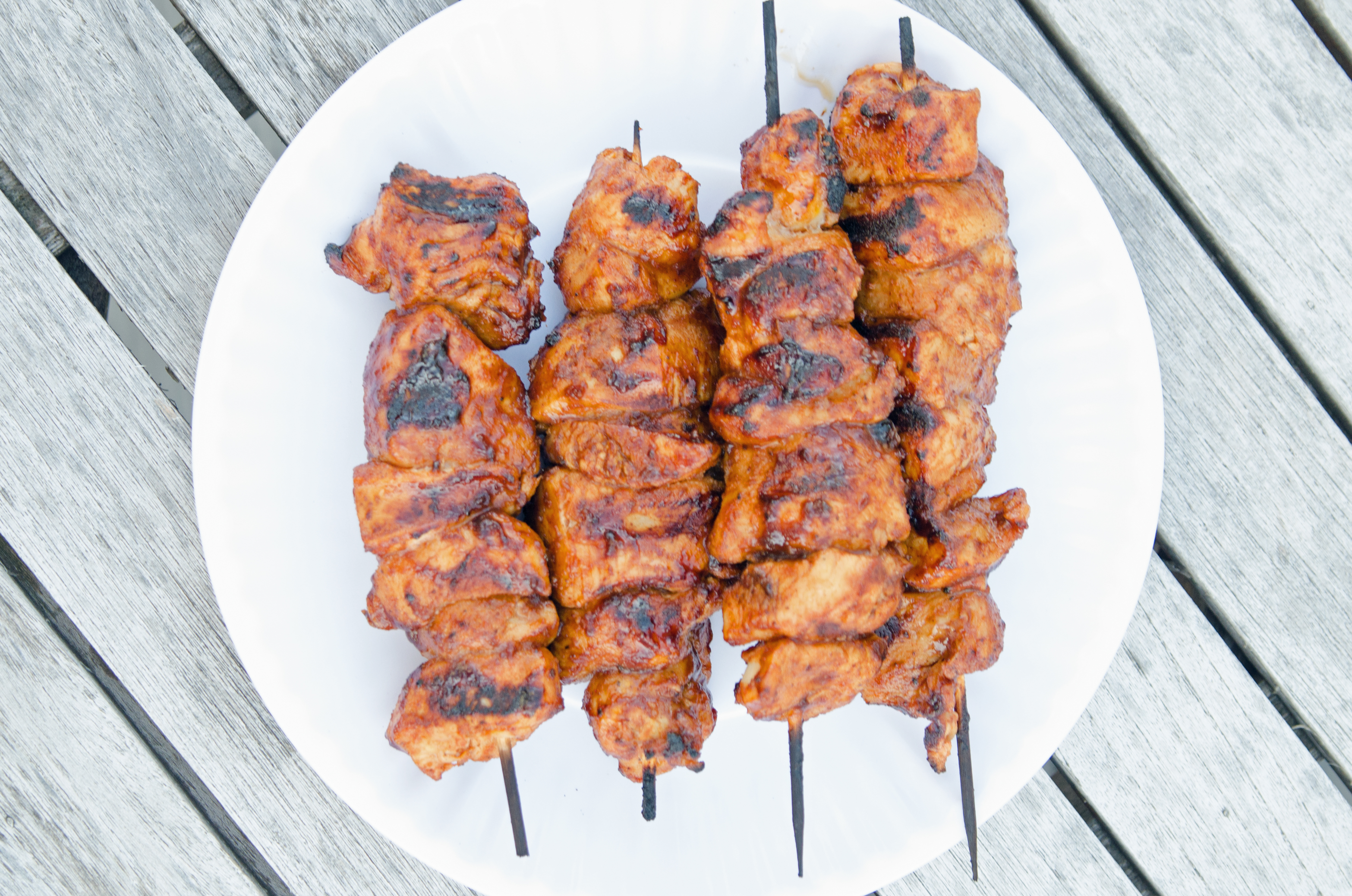Smokin' Hot Chicken Kabobs