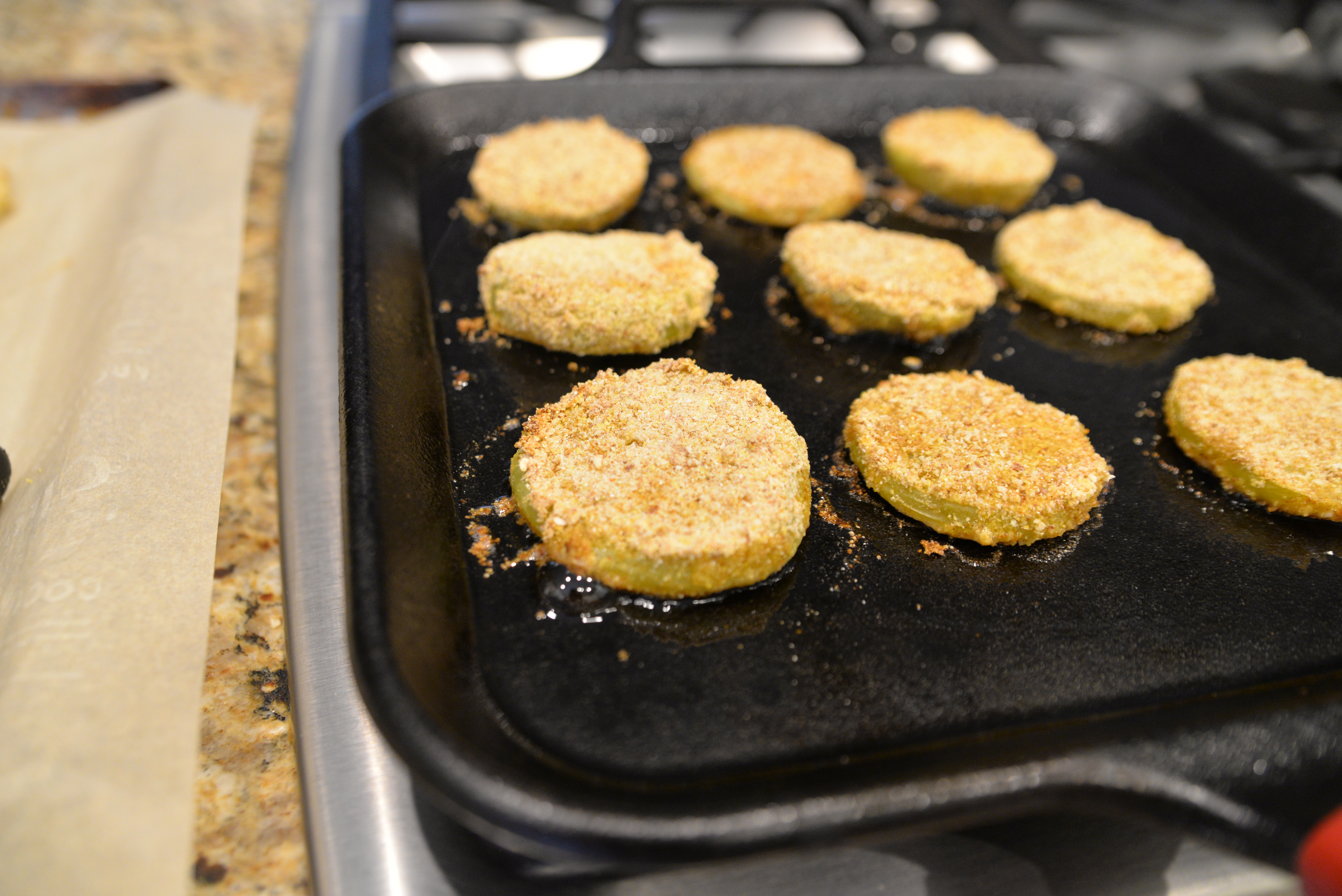 Cooking Fried Green Tomatoes