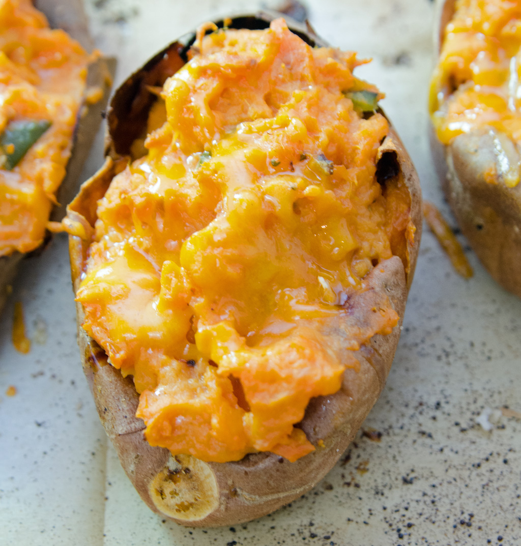 Twice Baked Sweet Potatoes
