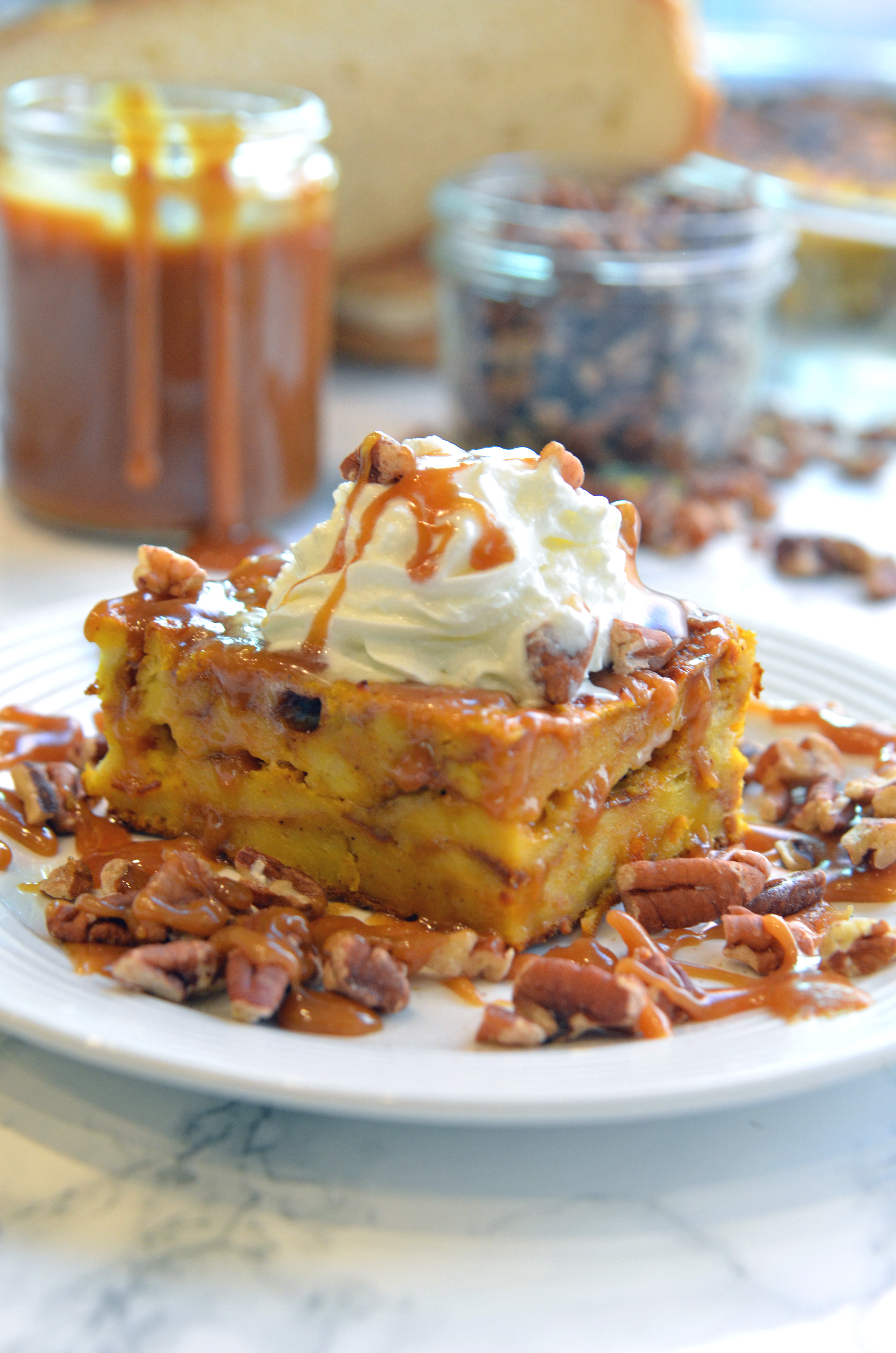 Turano Pumpkin Bread Pudding
