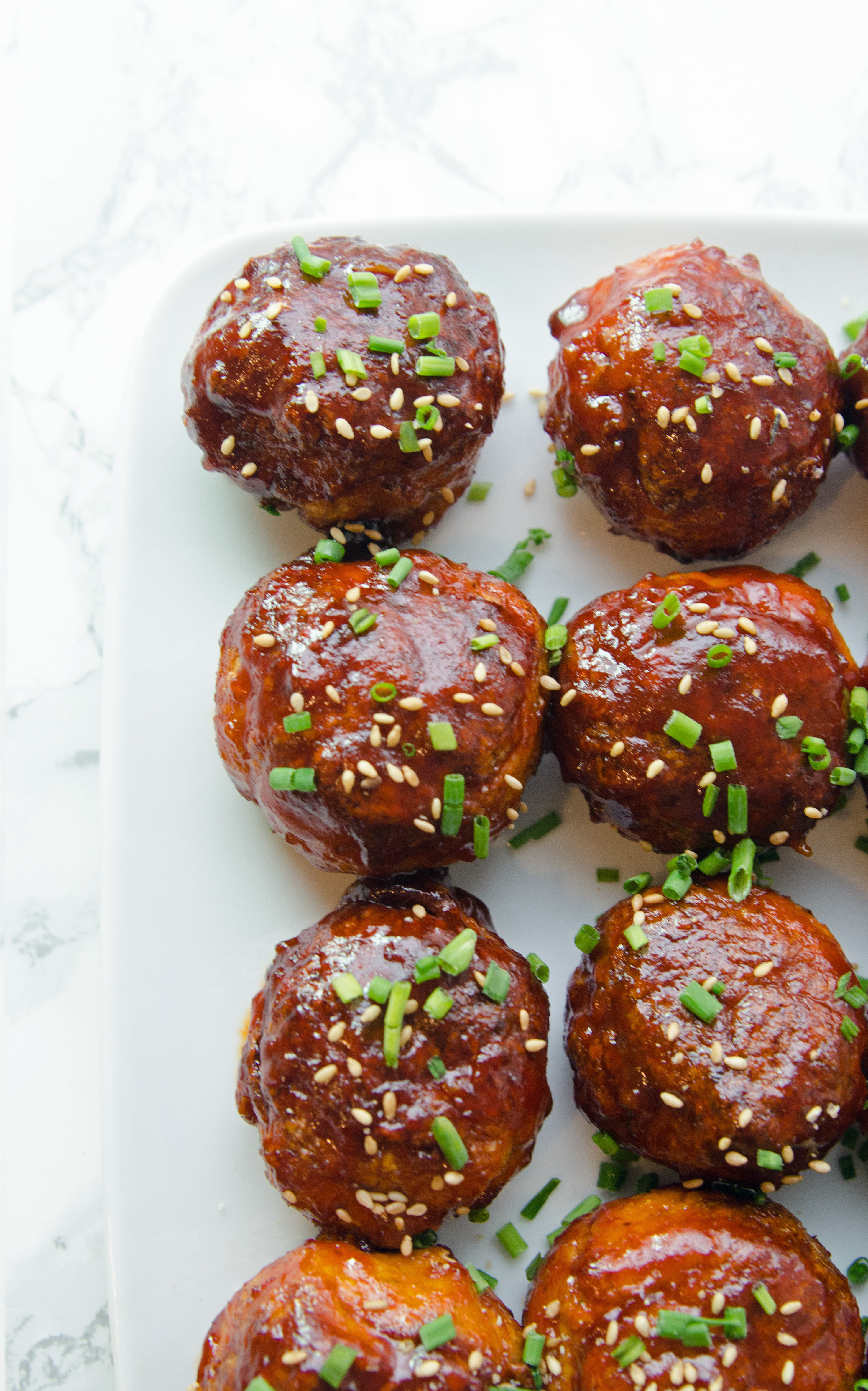 Spicy Korean Chicken Meatballs