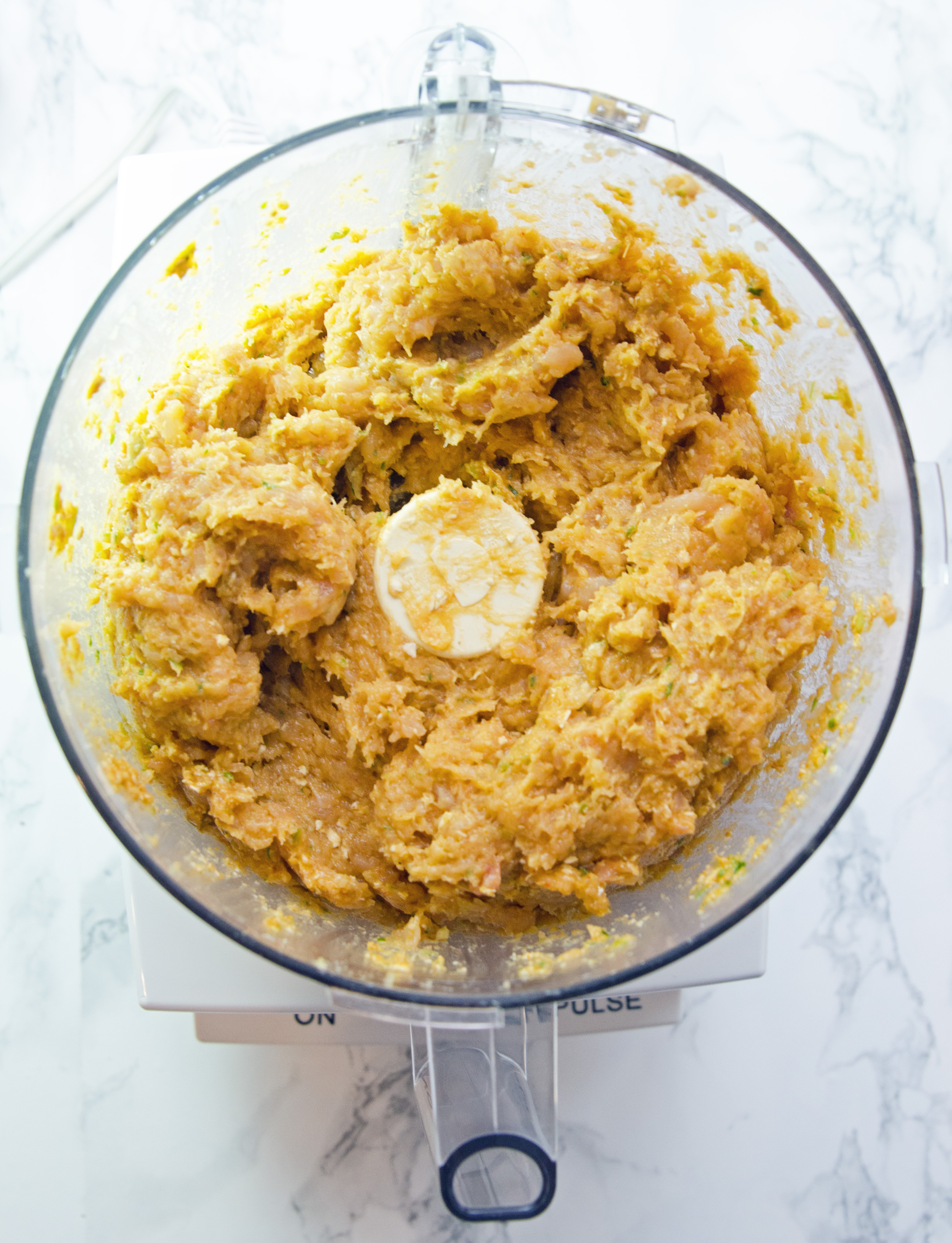 Korean Chicken Meatball Mixture