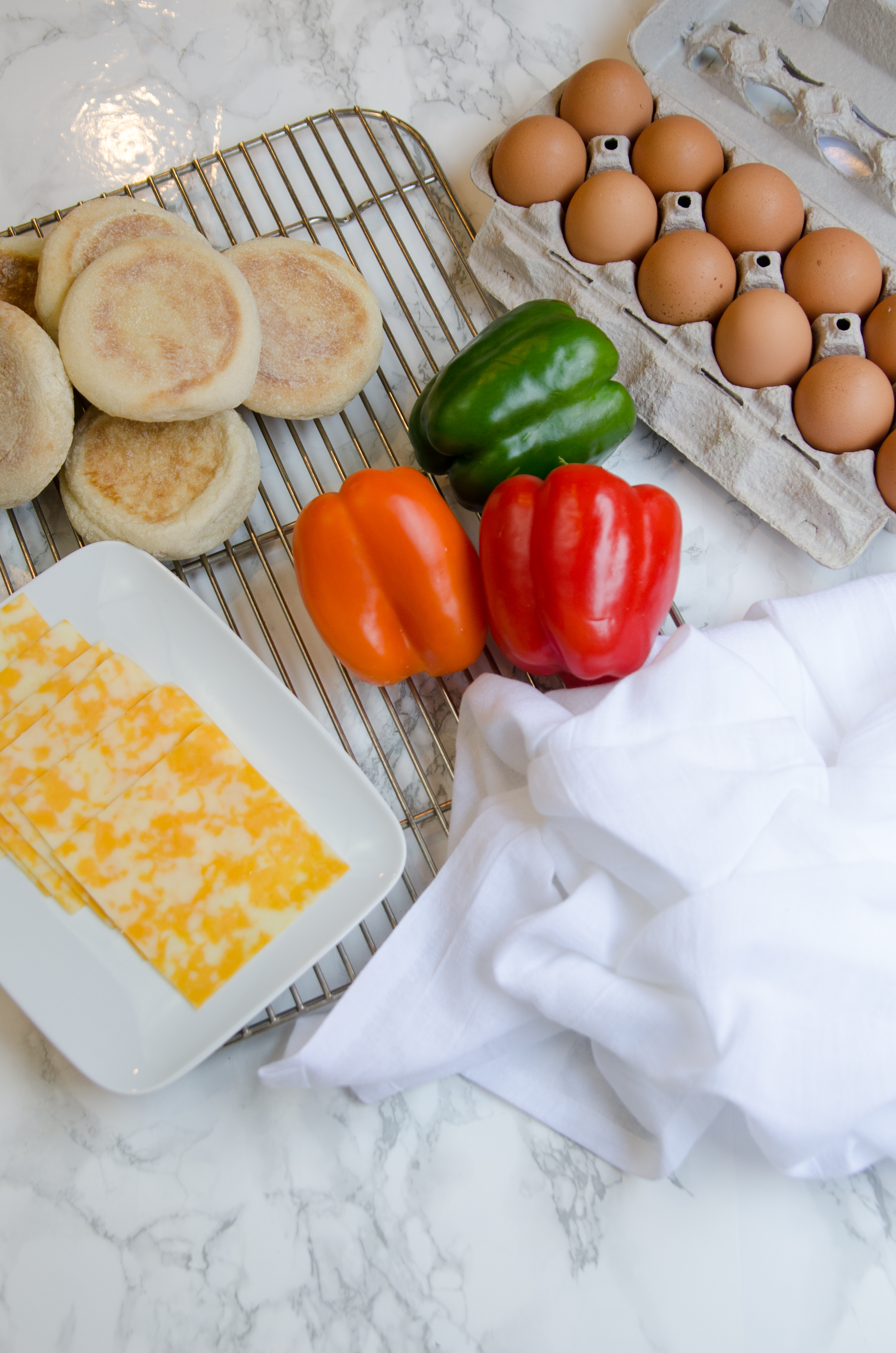 Ingredients make-ahead egg sandwiches