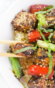 Black Bean and Garlic Tofu