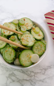 Sesame Cucumber Salad
